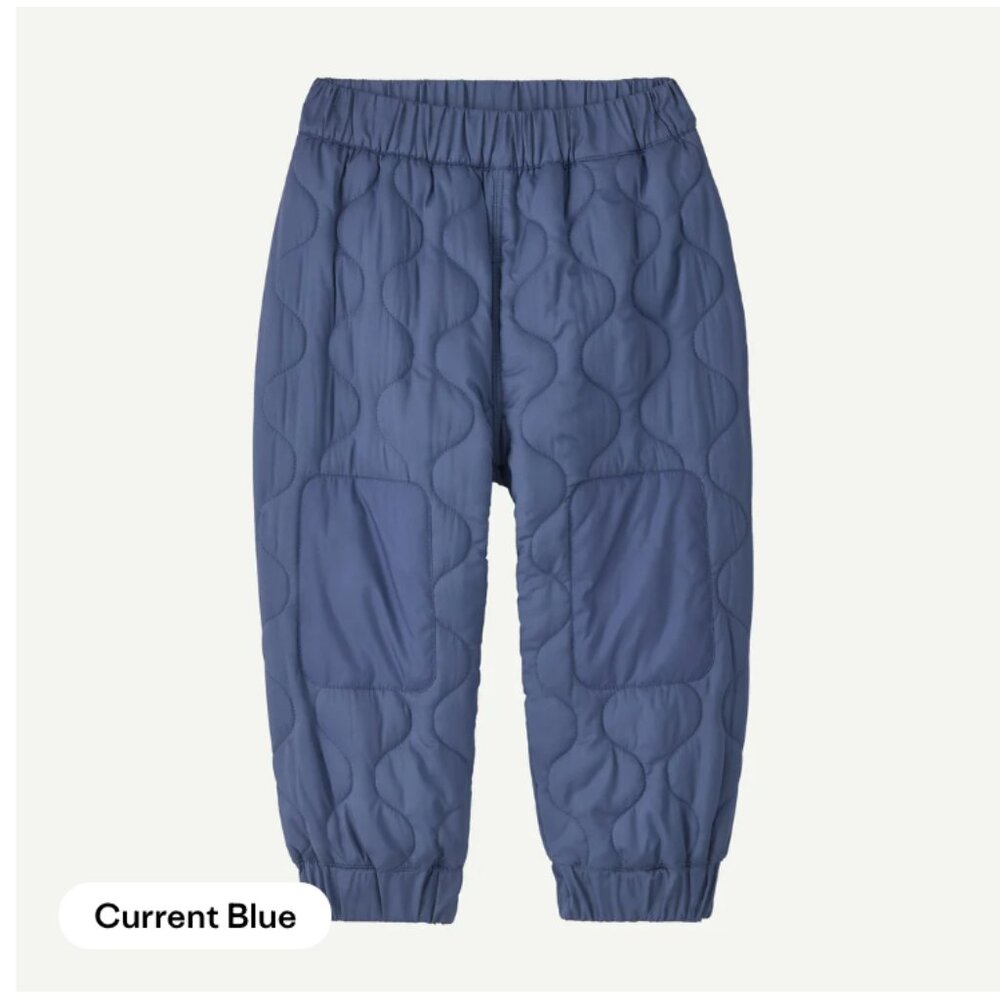 Patagonia Baby Quilted Puff Joggers 12-18 months